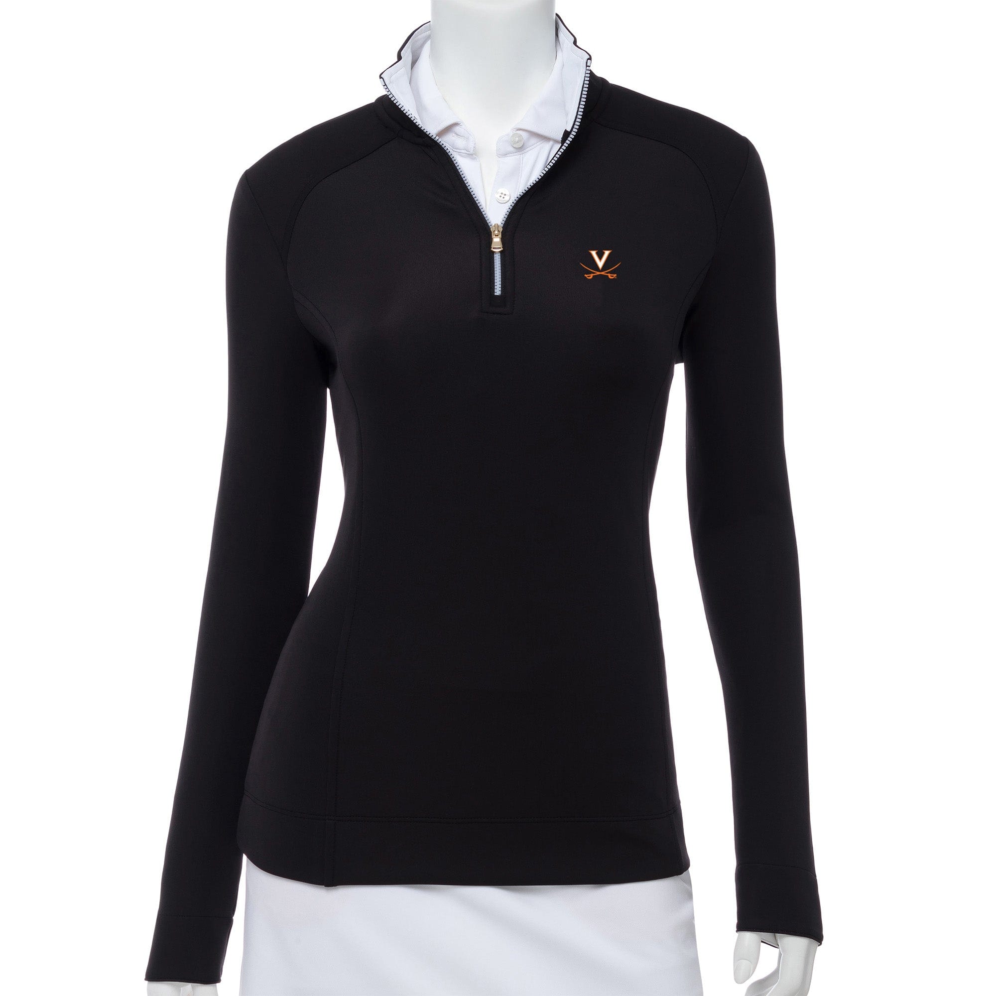 Virginia Cavaliers Wells Quarter Zip Sweatshirt - Men's Collegiate Pullover for Casual Wear & Game Day Outfits