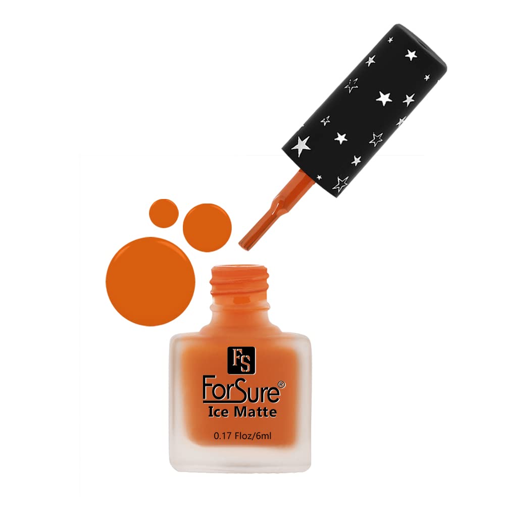 ForSure® Ice Matte Nail Polish Set - 12 Piece Multicolor Nail Paint Kit with Long Lasting Formula (FSMNP_01) | Perfect for Salon, Home Manicure, Party Nails & Gift Giving