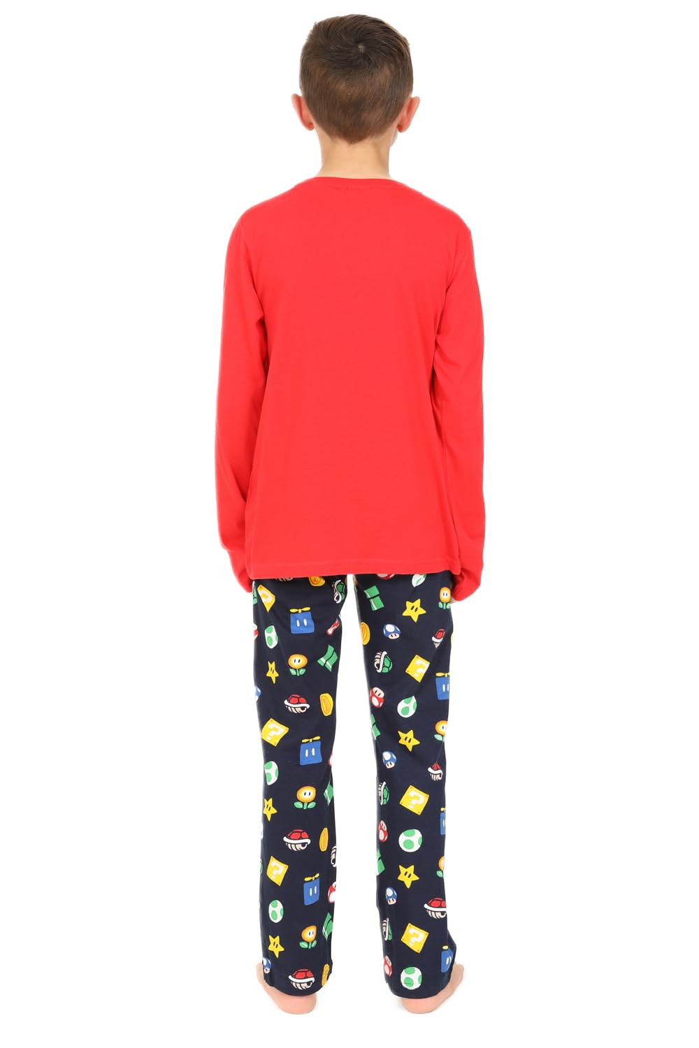 Super Mario & Luigi Boys Pajama Set - Nintendo Licensed Character Sleepwear for Kids - Perfect for Birthday Gifts, Sleepovers & Mario Themed Parties