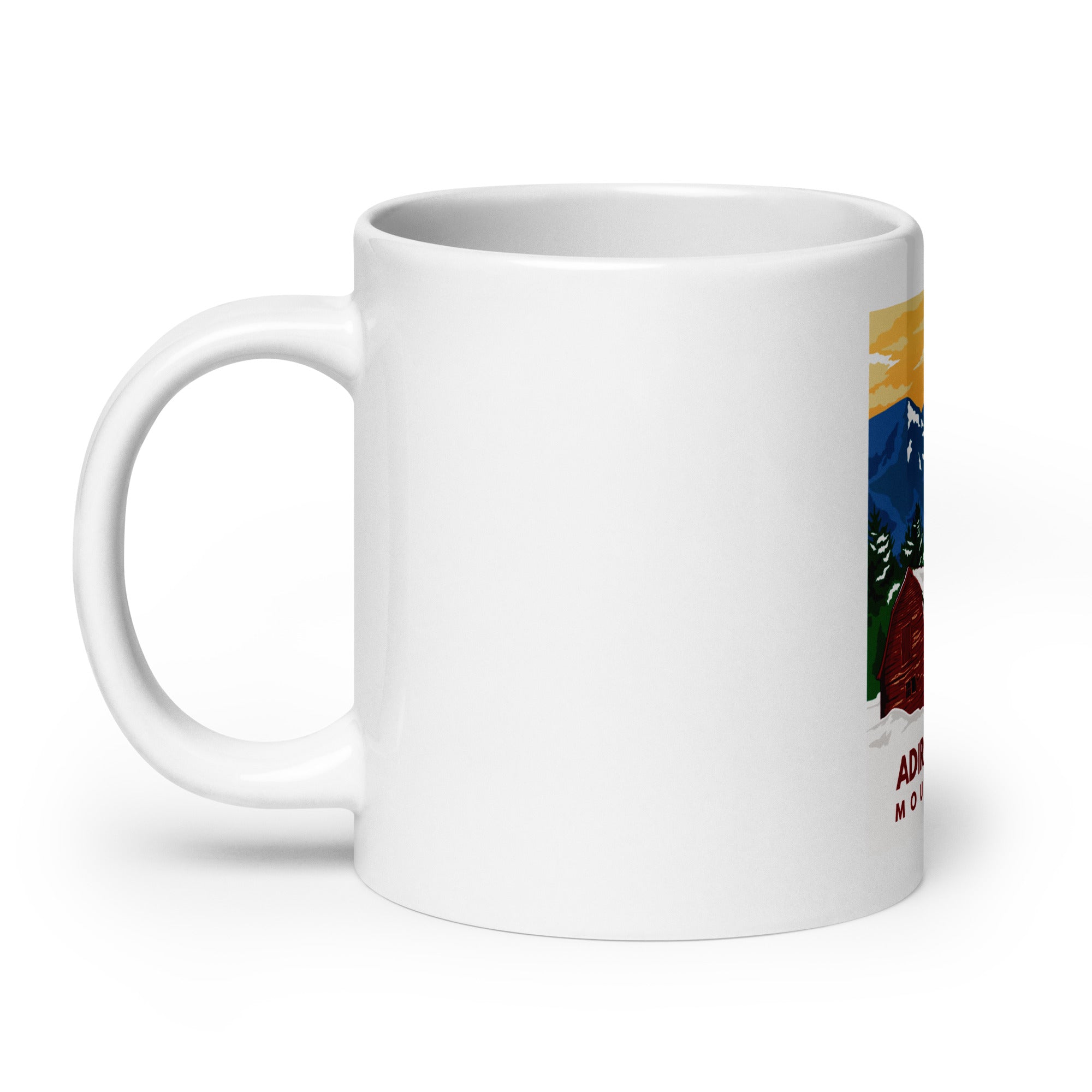 Keene Barn Ceramic Coffee Mug - 15oz Insulated Travel Tumbler for Hot & Cold Drinks - Perfect for Home, Office, Camping & Gifts