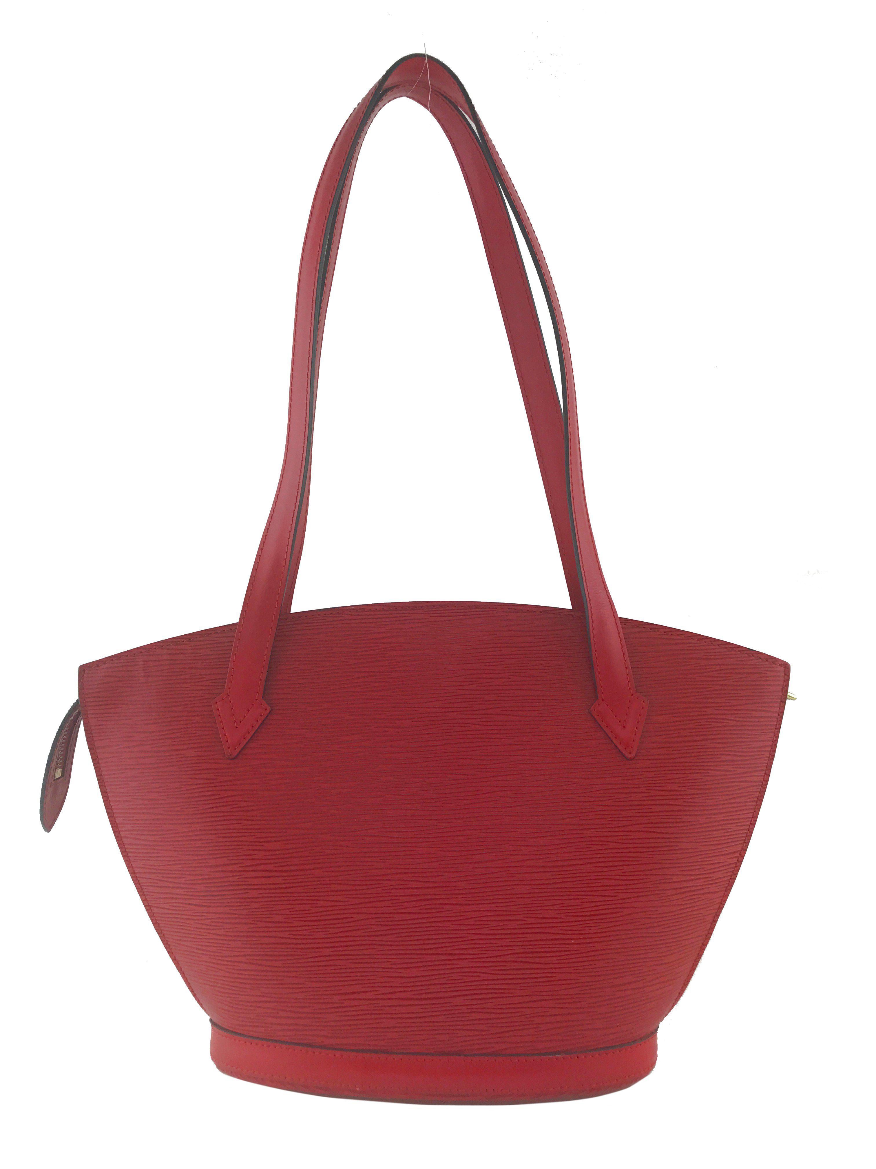 Authentic Louis Vuitton Epi Leather Saint Jacques PM Handbag - Luxury Crossbody Purse for Women | Perfect for Work, Travel & Everyday Use