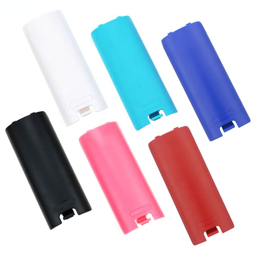Pink Wii Remote Battery Cover - Replacement Case for Gaming