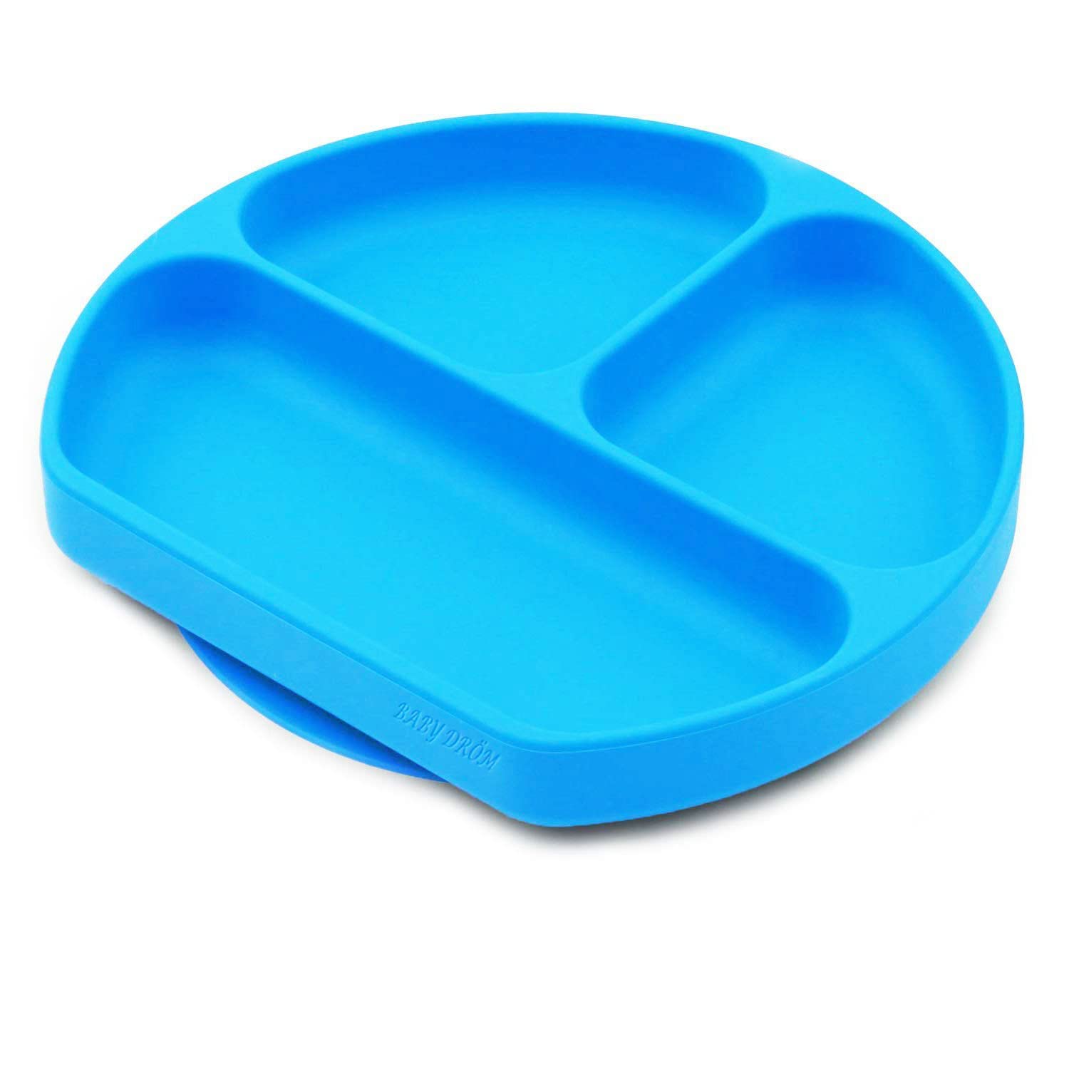 BPA-Free Silicone Suction Plates for Babies - Non-Slip High Chair & Table Use