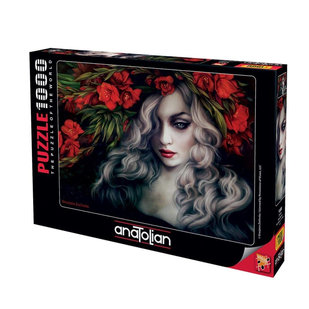 Anatolian Puzzle - Saccharine, 1000 Piece Jigsaw Puzzle for Adults, Challenging Art Puzzle #1086 | Perfect for Family Game Night, Stress Relief & Home Decor