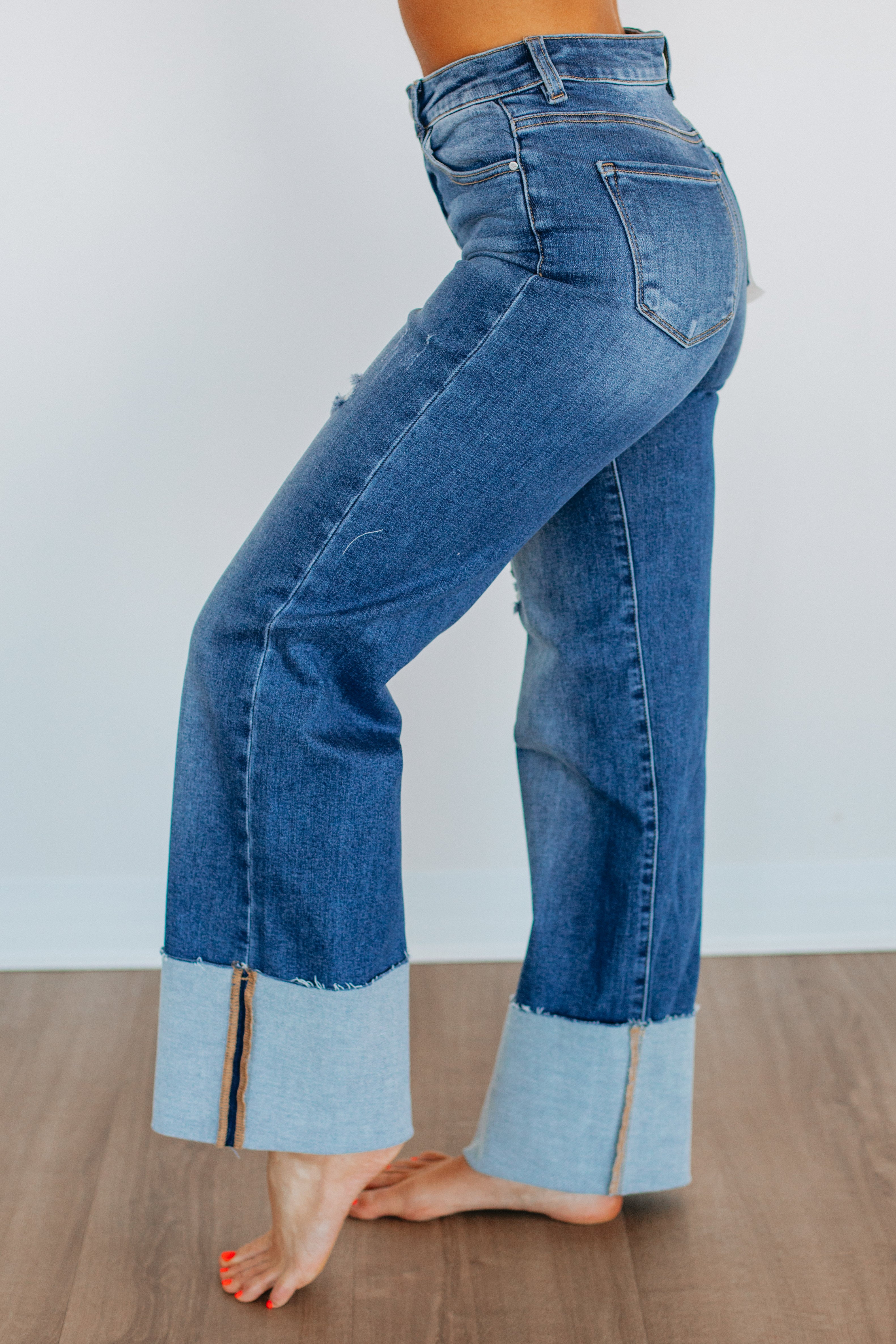 Branson Risen Men's Premium Stretch Denim Jeans - Comfortable Slim Fit for Casual Wear & Everyday Style