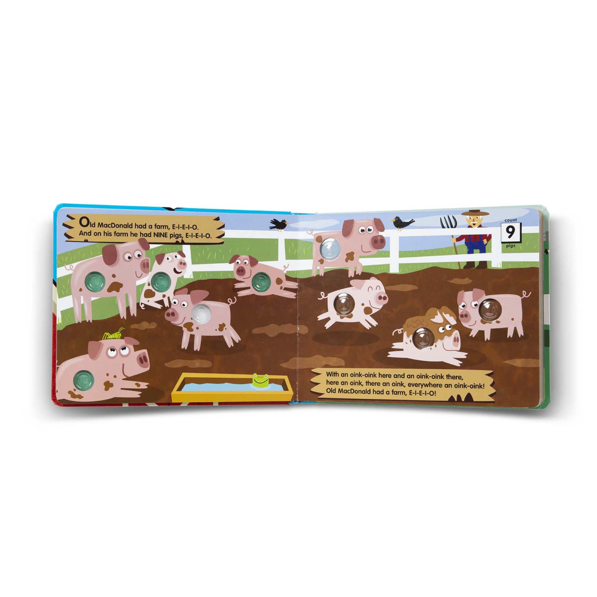 Poke a Dot: Old MacDonald’s Farm Interactive Book for Kids – Fun Farm Animal Learning & Fine Motor Skills Development | Perfect for Preschool, Travel & Bedtime Storytime