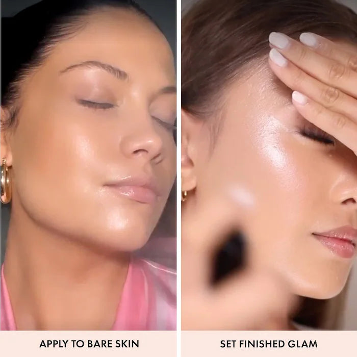 Iconic London Prep + Set Glow Hydrating Makeup Setting Spray - Long-Lasting Glowy Finish for Flawless Makeup All Day | Perfect for Weddings, Photo Shoots & Daily Wear