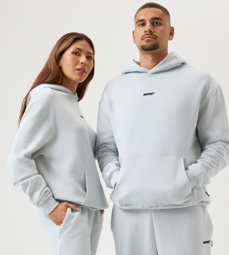 INSPORT Unisex Frankie Cloud Blue Hoodie - Soft & Comfortable Pullover Sweatshirt for Men & Women | Perfect for Casual Wear, Gym, and Outdoor Activities
