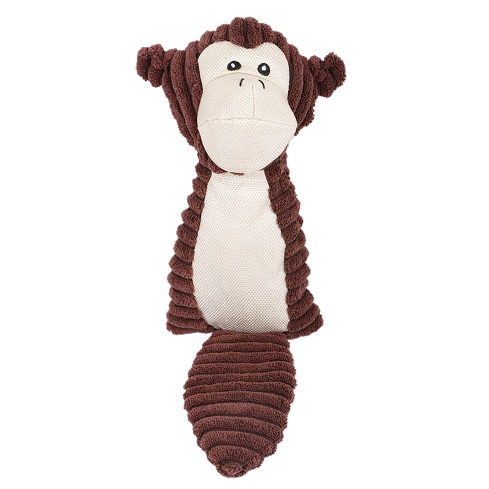 Angel3292 Soft Plush Dog Chew Toy with Squeaker - Teeth Cleaning & Puzzle Fun for Puppies - Perfect for Indoor Play, Training & Teething Relief