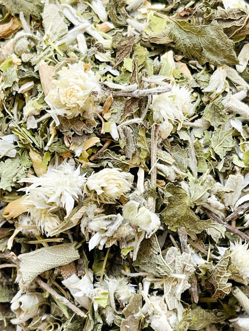 Parigotte Adaptogen Tea for Stress Relief & Relaxation - Herbal Tea Blend to Unwind & Rebalance - Perfect for Evening Relaxation & Self-Care Rituals