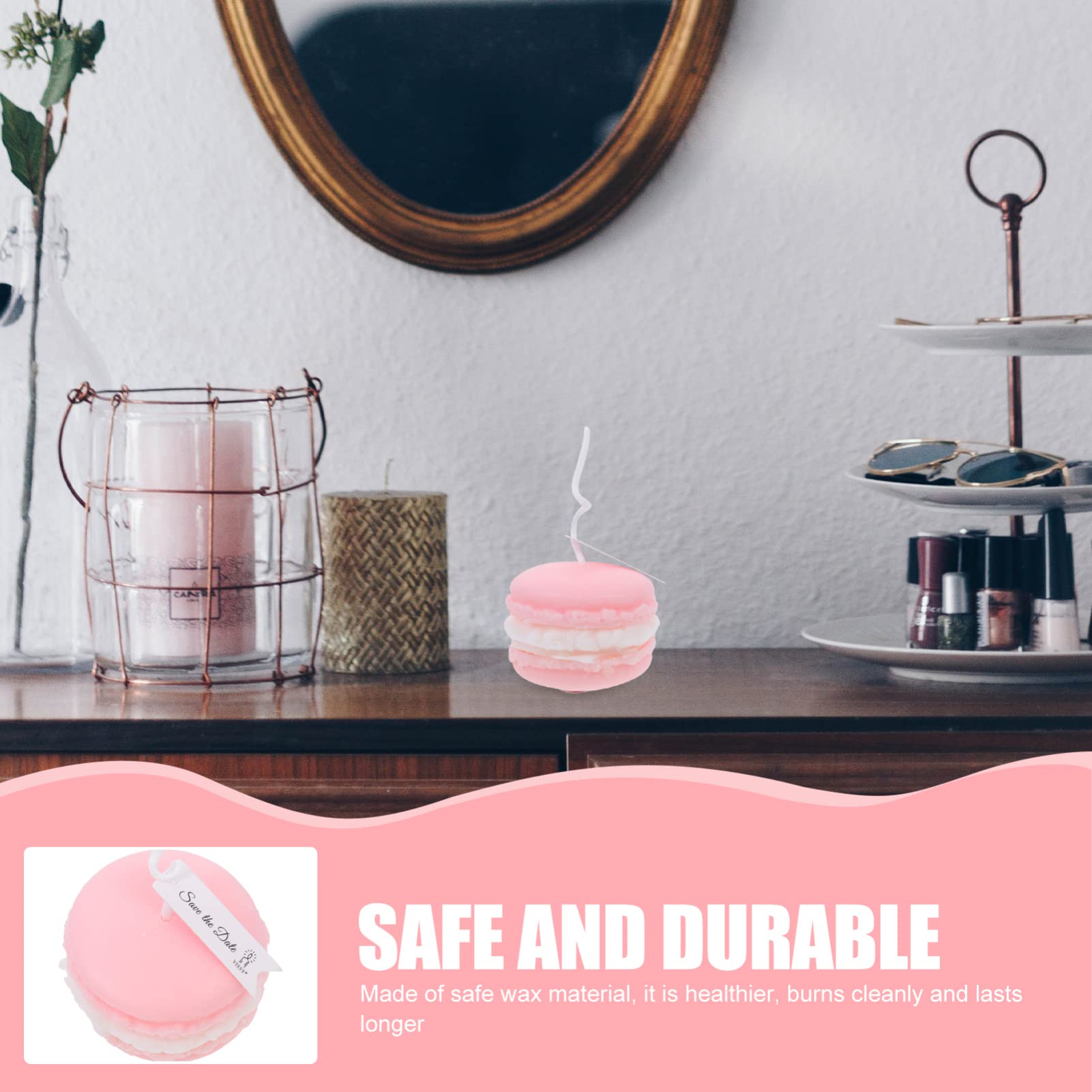 2pcs Scented Mini Candles for Home Decor & Gifts - Birthday, Terrarium, Cereal Candle Wax