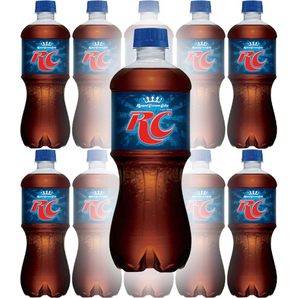 4-Pack of 10 Soda Bottles - 20oz (590ml) Bulk Soda Drinks for Parties, BBQs & Office Break Rooms - Assorted Flavors