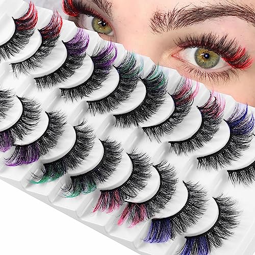 5 colors（10 Pair Cat Eye）