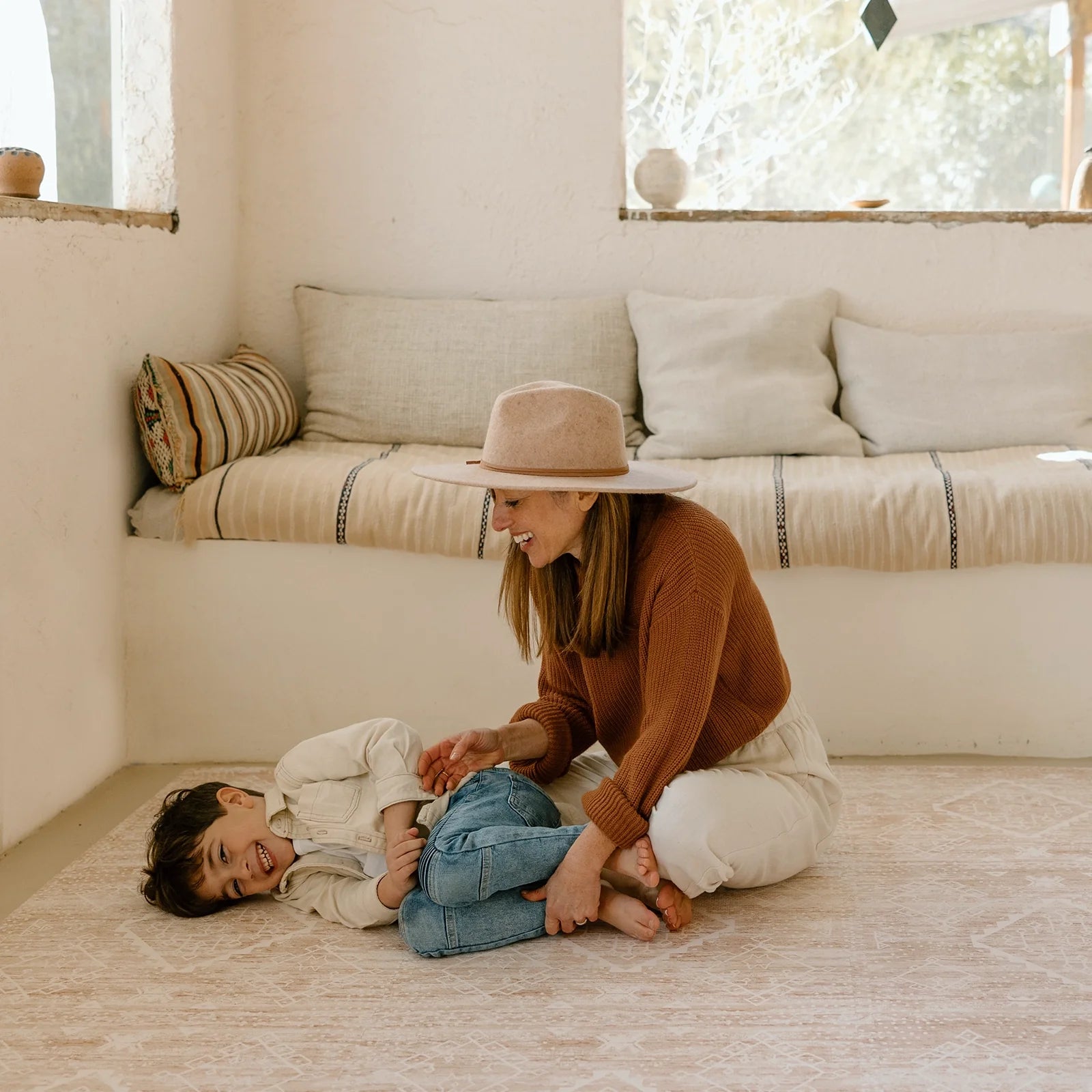 Little Nomad Play Mat | Ula - Non-Toxic, Eco-Friendly Baby Play Mat for Crawling & Tummy Time | Perfect for Nursery, Daycare & Travel | Soft, Durable & Easy to Clean