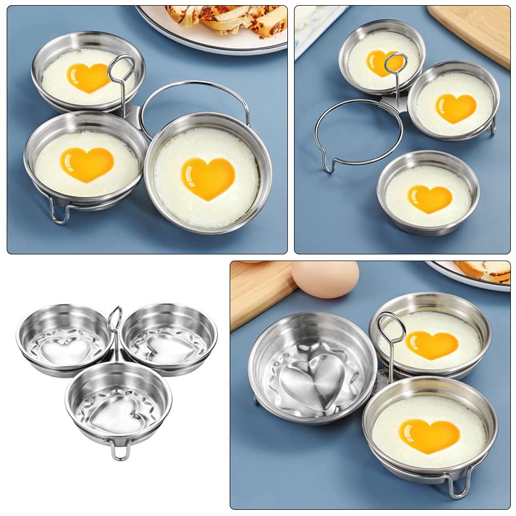 Stainless Steel Egg Cooking Cups - 1pc Steamed Egg Bowl for Omelet & Microwave - Multi-Functional Kitchen Tool for Breakfast, Baking & Meal Prep