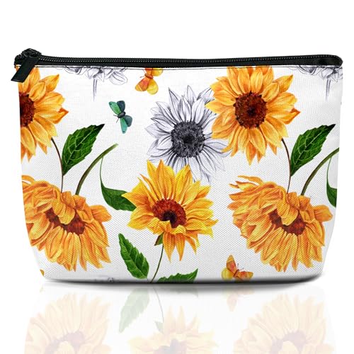 Yellow White Sunflower