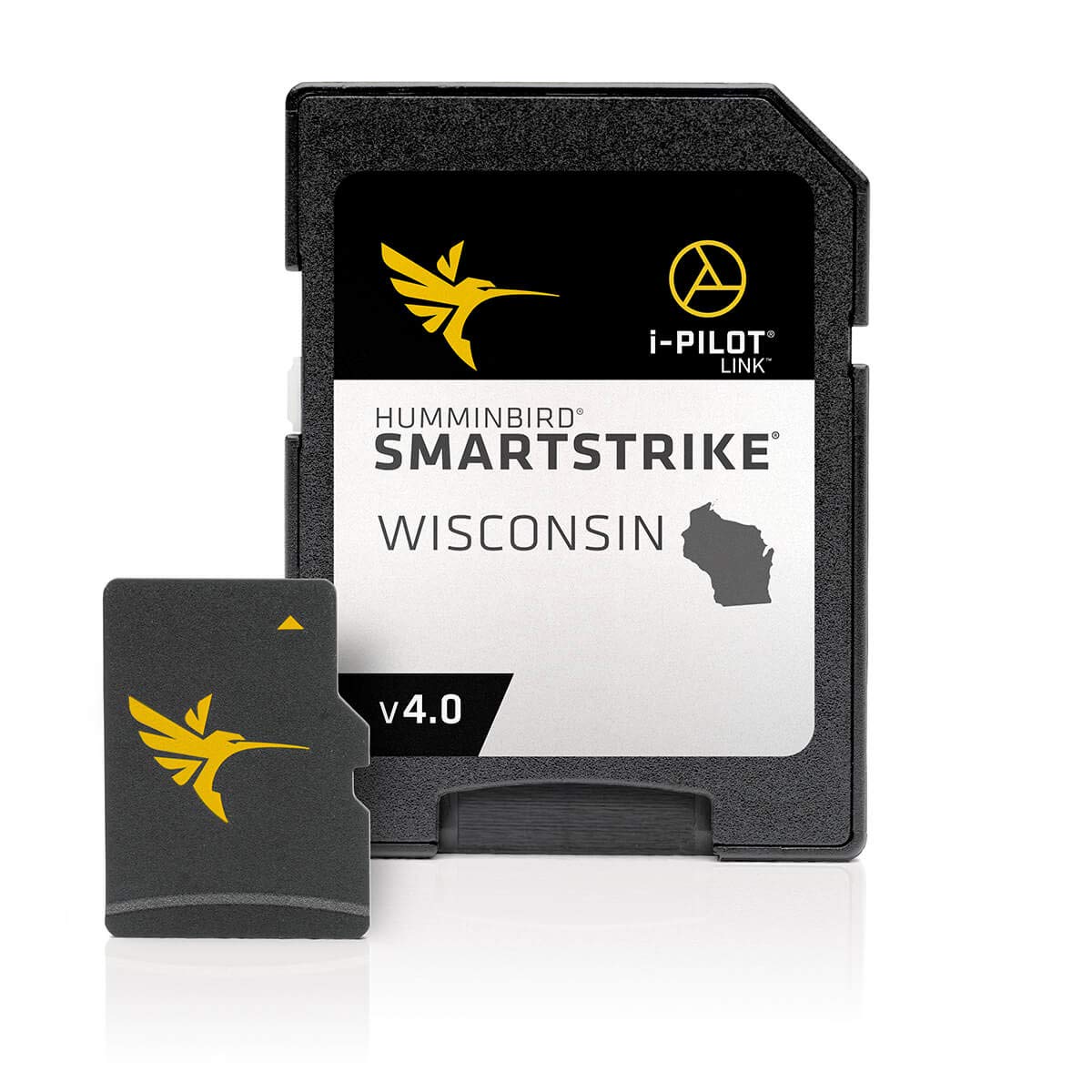 Humminbird 600041-4 SmartStrike Wisconsin V4 Digital GPS Maps Micro SD Card - Perfect for Fishing, Boating & Marine Navigation in Wisconsin Lakes