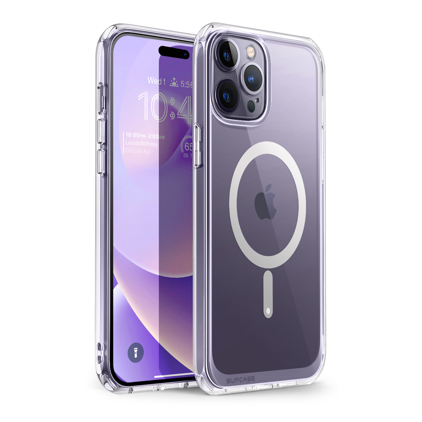 iPhone 14 Pro Case 6.1 Inch - Unicorn Beetle MAG Slim Clear Protective Cover with MagSafe Compatibility | Perfect for Everyday Use, Travel & Wireless Charging