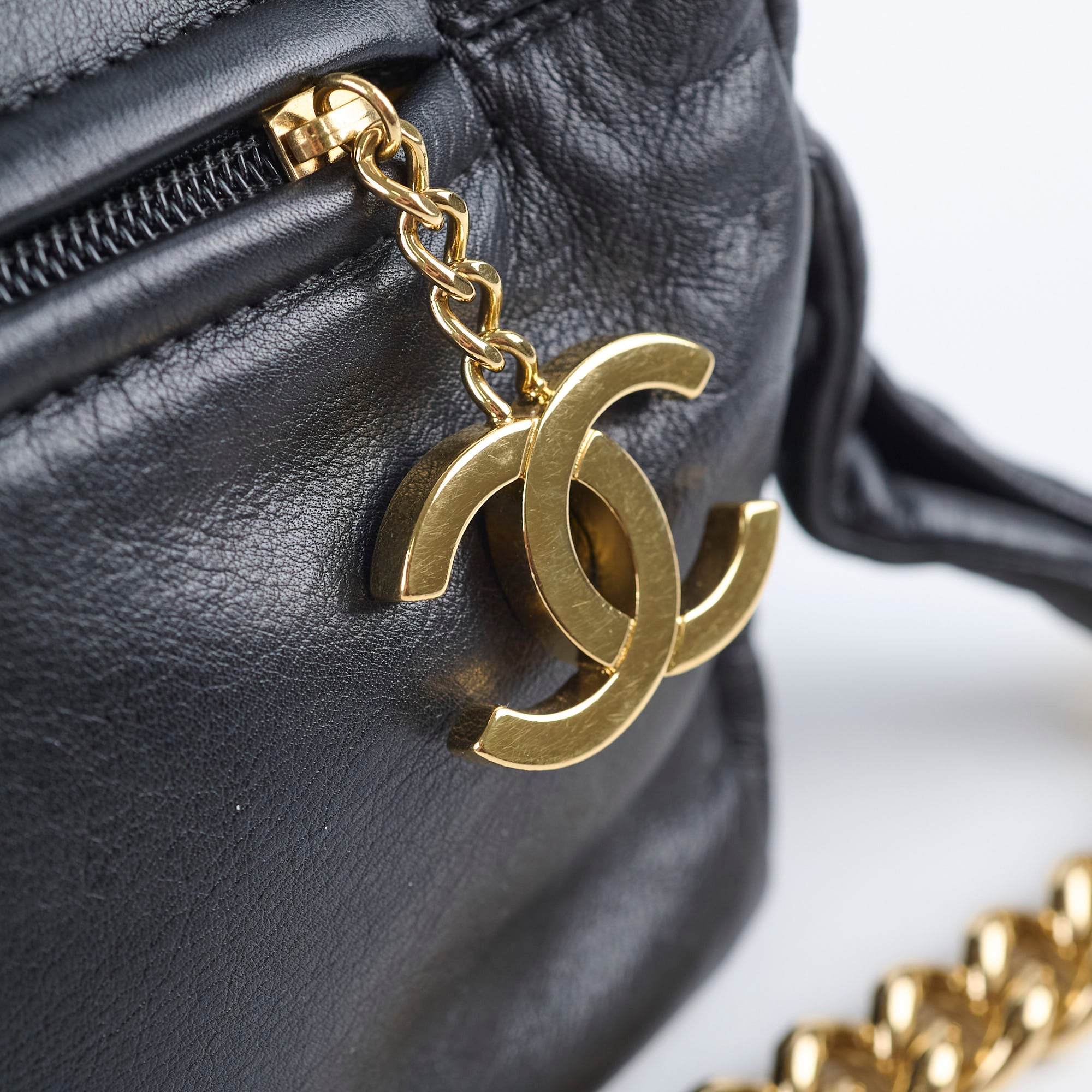 Chanel Rodeo Drive Flap Bag Black Leather - Luxury Designer Handbag for Women | Perfect for Parties, Date Nights & Special Occasions