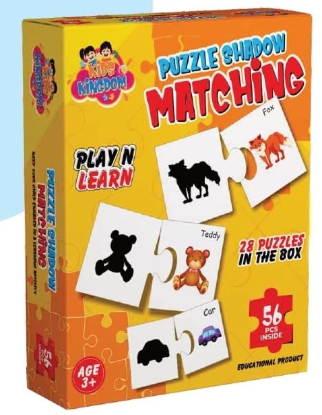 Shadow matching Puzzle - 56pc