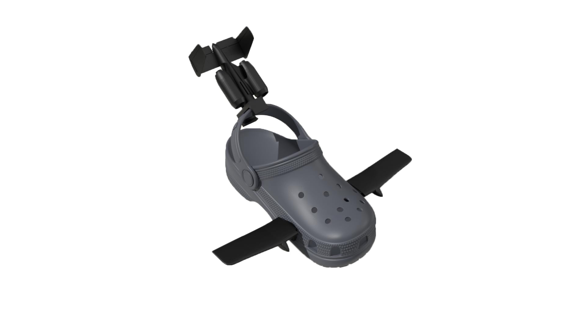 3D Printed A-10 Warthog Charms for Crocs - Made in USA - Military Aircraft Shoe Accessories for Men & Women - Perfect for Casual Wear, Cosplay & Aviation Enthusiasts