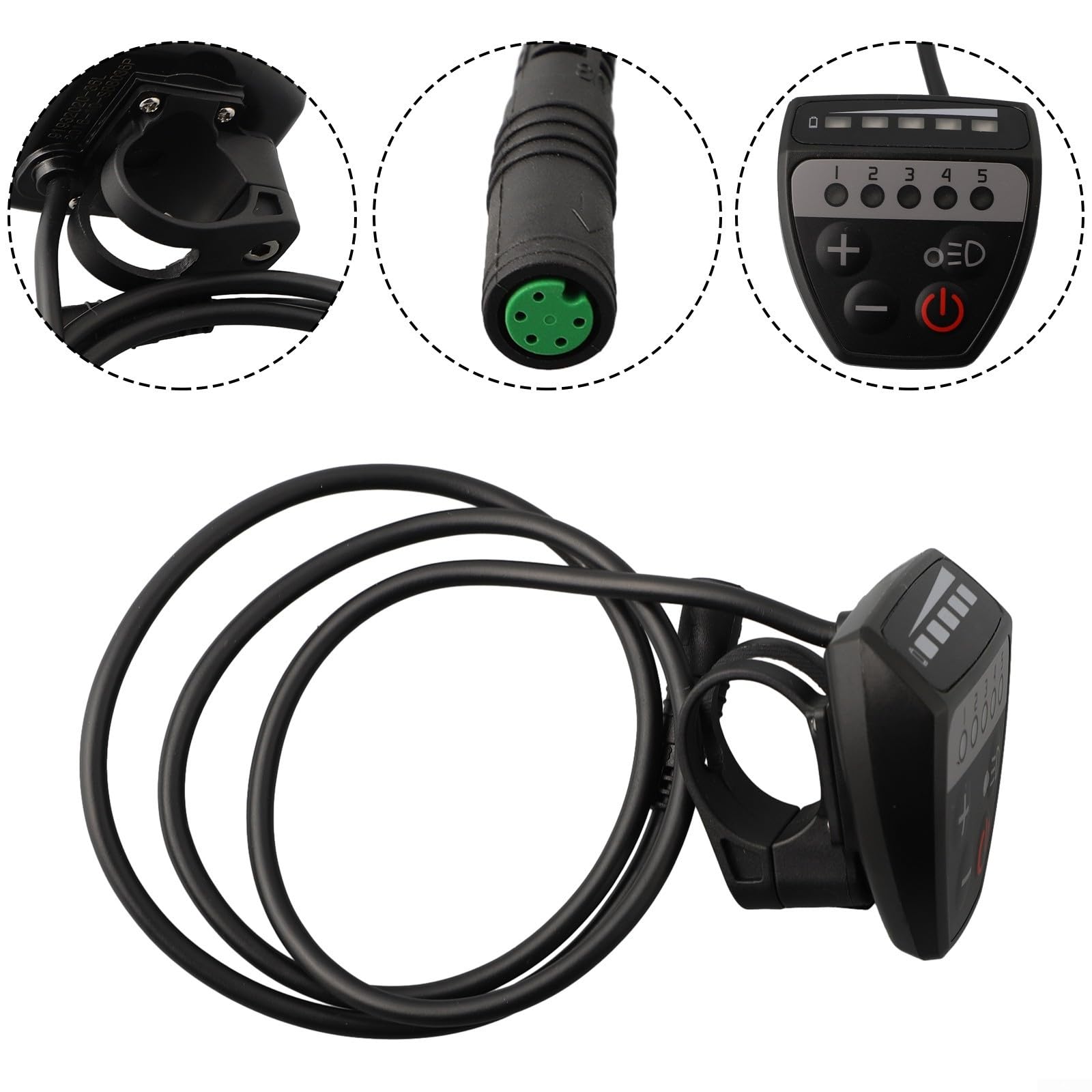 **Bafang BBS0102 HD Mid Motor LCD Display - Waterproof Electric Bike Computer & Controller for E-Bike - Perfect for Commuting, Off-Road & Urban Cycling**