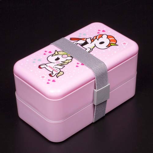 Tokidoki Bento Box - Cute Japanese Lunch Box for Kids & Adults | Microwave & Dishwasher Safe | Perfect for School, Office & Picnics