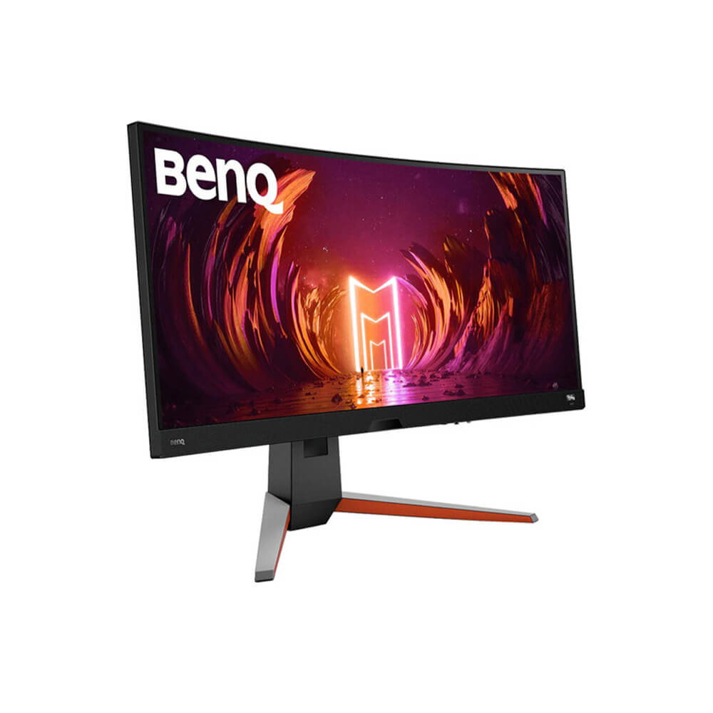 BenQ MOBIUZ EX3415R 34-inch WQHD Curved Gaming Monitor - 144Hz Refresh Rate, 1ms Response Time, IPS Panel - Perfect for PC & Console Gaming, Home Office, and Entertainment Setup