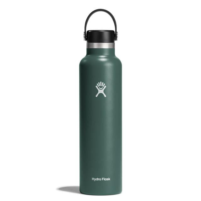 24 oz Standard Mouth Water Bottle - BPA Free, Leak Proof, Durable Stainless Steel for Gym, Hiking & Everyday Use