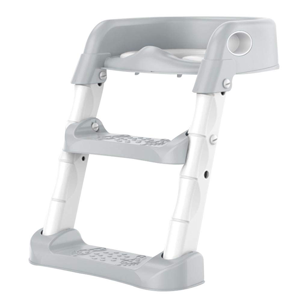 Kids' Toilet Training Seat with Splash-Proof Design - 75KG Weight Capacity - Adjustable Non-Slip Child Potty Seat for Toddlers Aged 1-6 - Perfect for Bathroom Safety & Early Potty Training