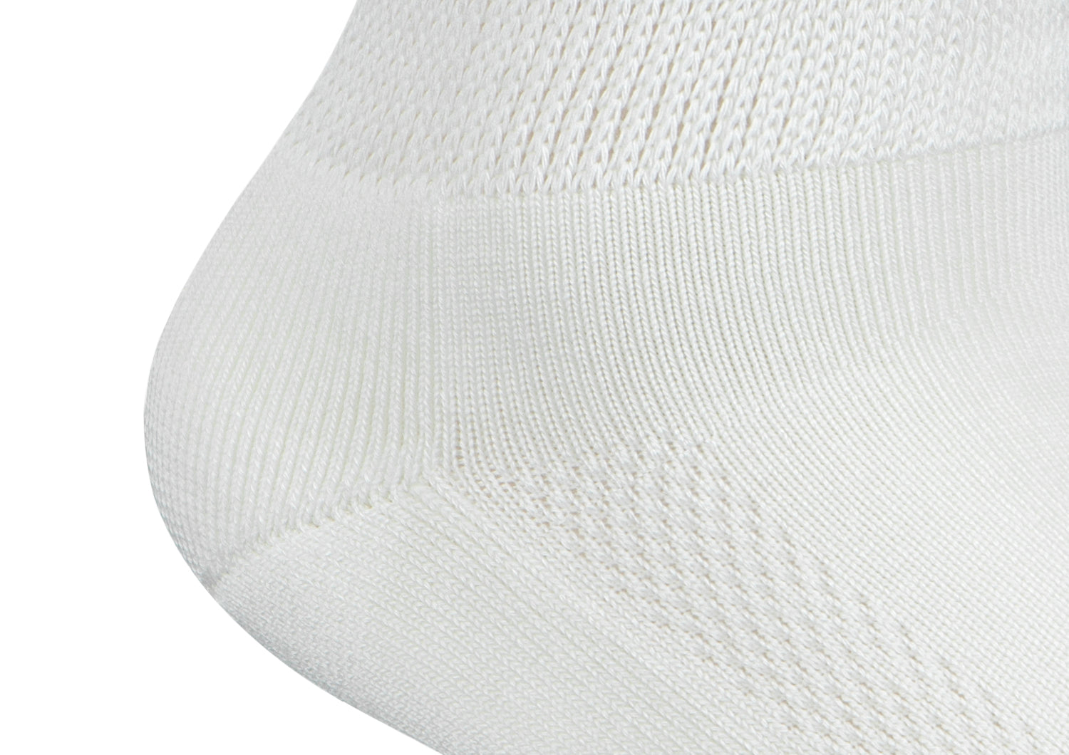 Breathable Padded Sole Diabetic Socks for Men & Women - White Comfort Socks for Sensitive Feet - Perfect for Diabetes, Neuropathy and All-Day Wear