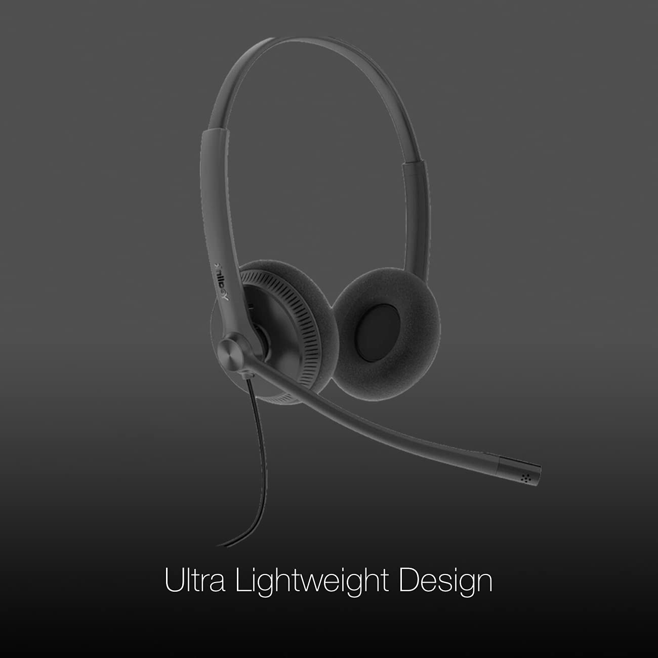 Yealink UH34 Duo Teams Certified Lite Wired Headset (USB-C) for PC, Mac & Deskphones - Compatible with Microsoft Teams, Zoom, RingCentral, 8x8, Vonage - Includes Microfiber Cleaning Cloth - Perfect for Remote Work, Online Meetings & Call Centers