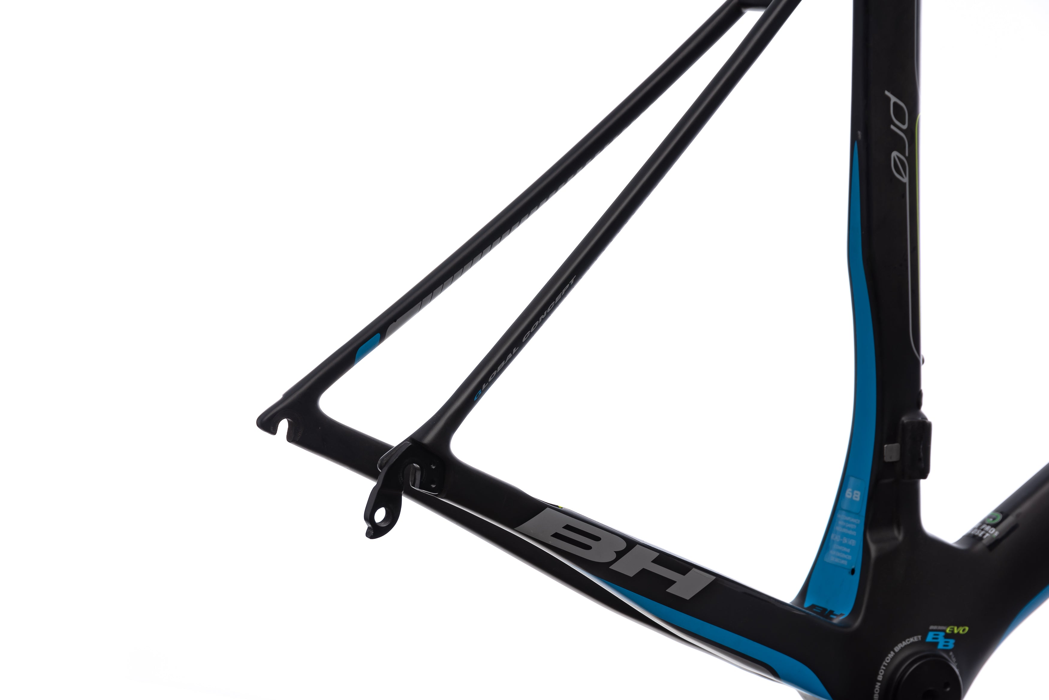 BH G6 Large Carbon Road Bike Frameset - Lightweight & Aerodynamic for Competitive Cycling | Perfect for Road Racing & Endurance Rides