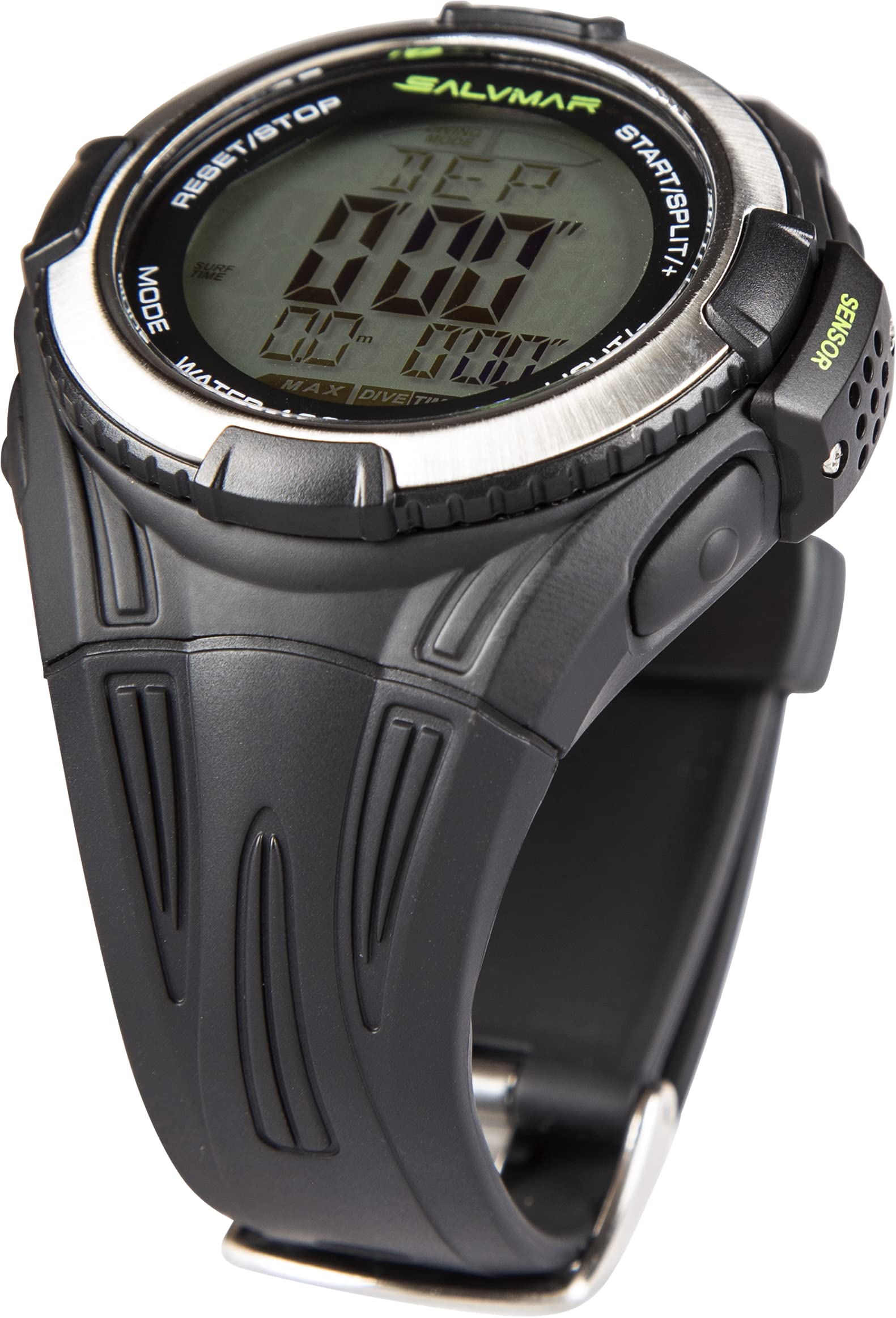 SALVIMAR One Plus Freedive Computer - Black, Medium Size | Advanced Dive Watch for Spearfishing, Scuba & Snorkeling | Perfect for Underwater Adventures & Professional Divers