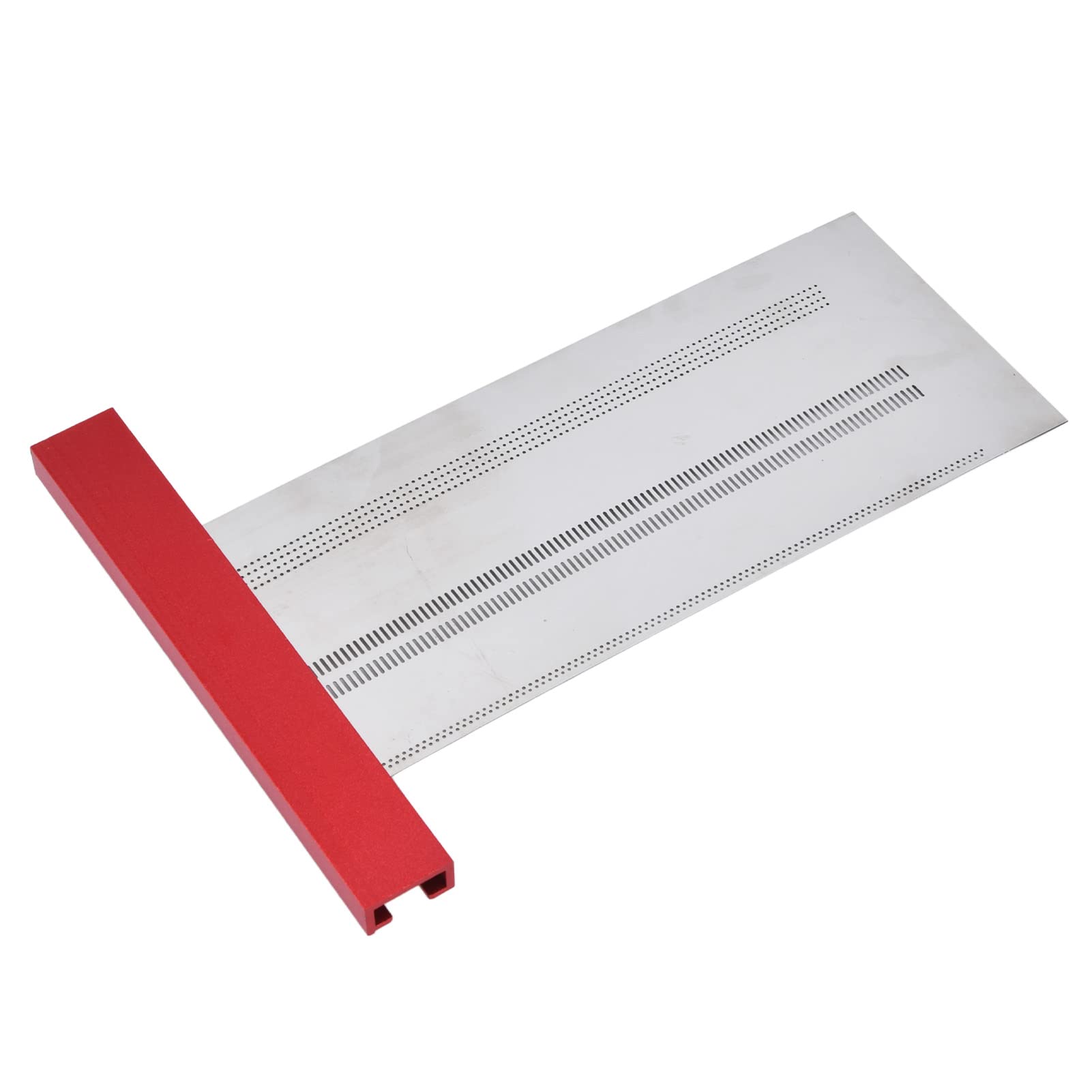 Stainless Steel T-Rule 6 Inch - Precision Woodworking Scribing Ruler, Measuring Tool & Positioning Gauge for Carpentry, Metalworking, DIY Projects | Perfect for Marking, Layouts and Accurate Measurements