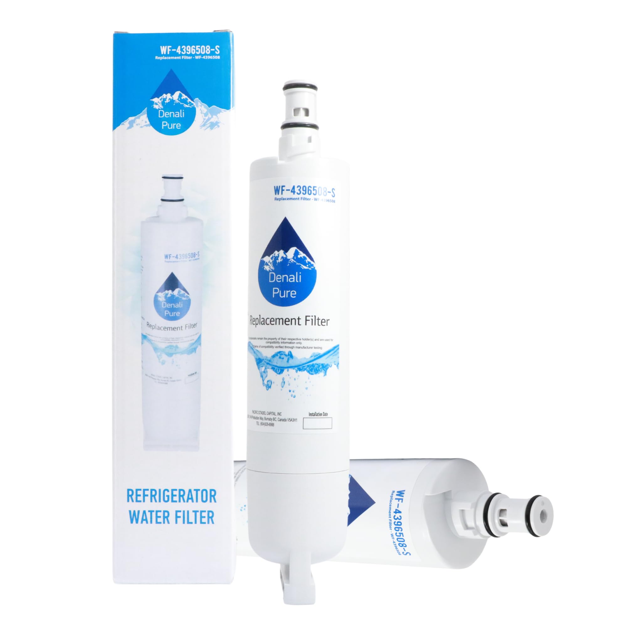 Kenmore 9908 Refrigerator Water Filter Replacement - Compatible with Kenmore 9908 Fridge Filter Cartridge for Clean Drinking Water at Home