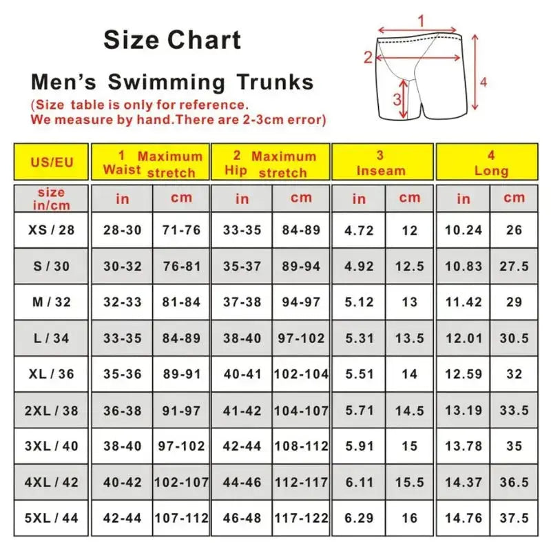 Men's Quick-Dry Swim Jammers with Tide Grid Palm Print - High-Performance Swimwear for Competitive Swimming & Training | Perfect for Lap Swimming, Triathlons & Beach Sports