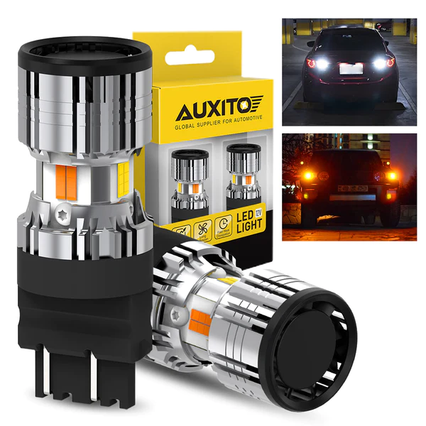 2000-2009 Toyota Camry Front Turn Signal Light Bulb - 3157 LED CANbus Error Free Replacement - Perfect for Night Driving & Enhanced Safety