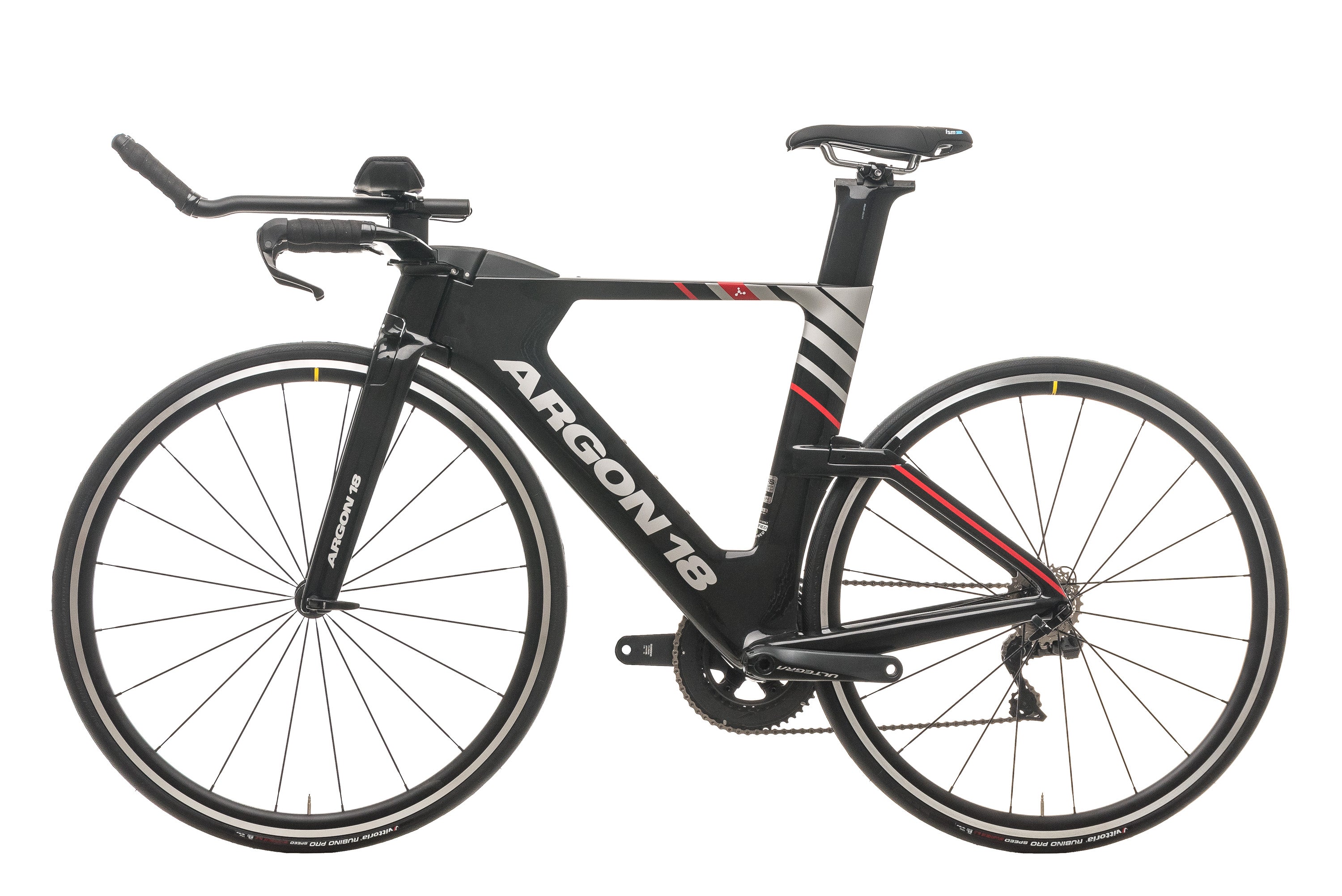 Argon 18 E-119 Tri Ultegra Di2 Triathlon Bike - 2020 Model, Medium Size | High-Performance Triathlon Racing for Competitive Athletes