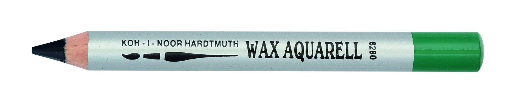 Water Soluble Wax Aquarell Pencil - Dark Green for Professional Art, Sketching & Watercolor Painting