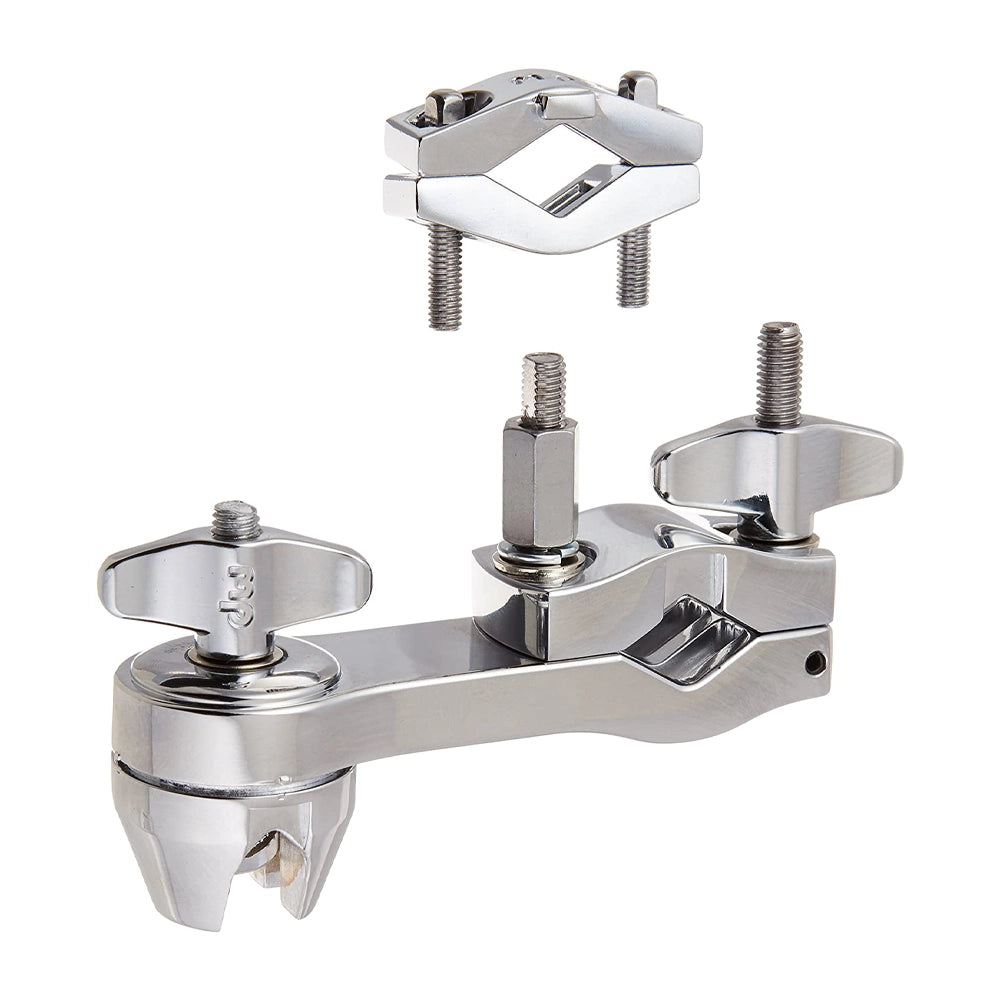 DWSMMG 3 Mega Clamp V to 1/2 Inch or 7/16 Inch Adapter - Heavy Duty Audio Video Connector for Professional Studio & Live Sound Equipment