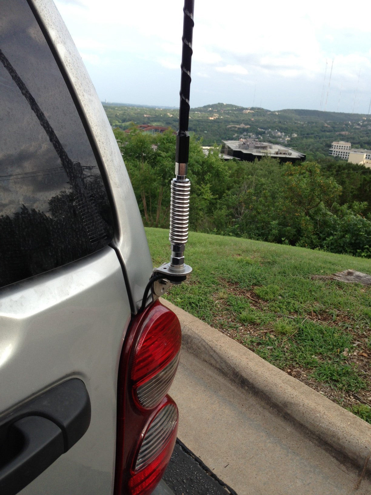 CB Antenna Mount Kit for Door Jamb - Heavy Duty Truck & Off-Road Vehicle Radio Installation - Perfect for Semi Trucks, Jeeps & 4x4 Vehicles
