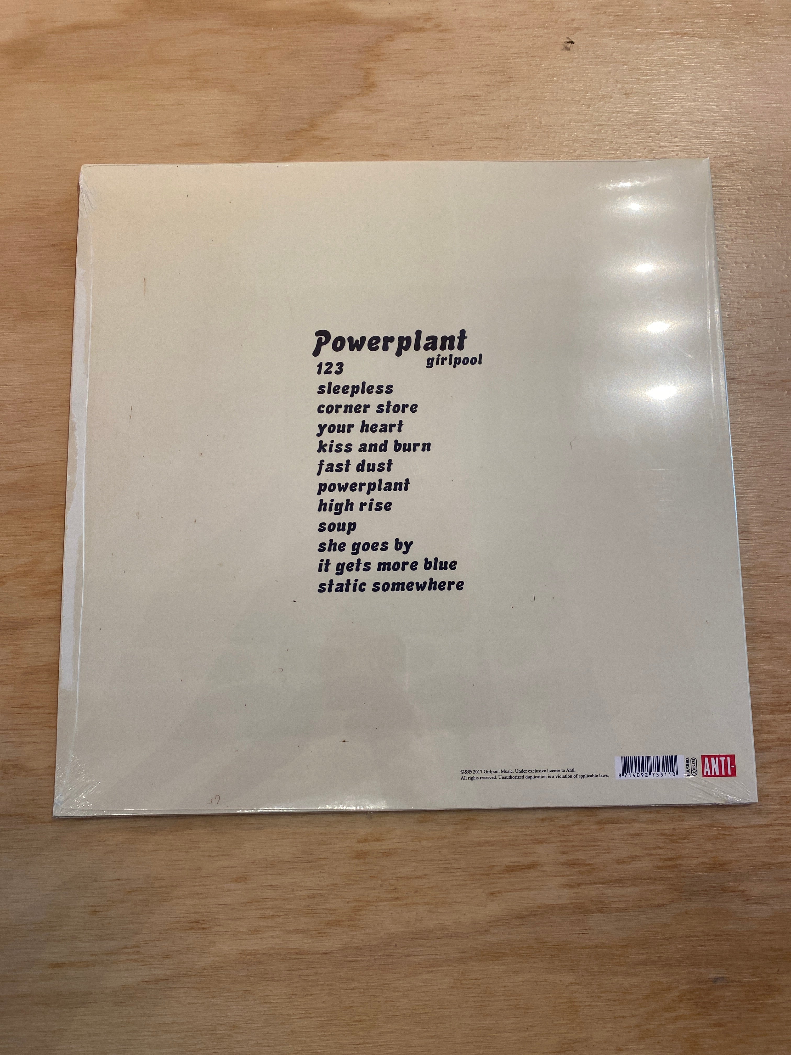 Girlpool Powerplant Vinyl LP Record - Indie Rock Music Album for Home Listening & Vinyl Collectors