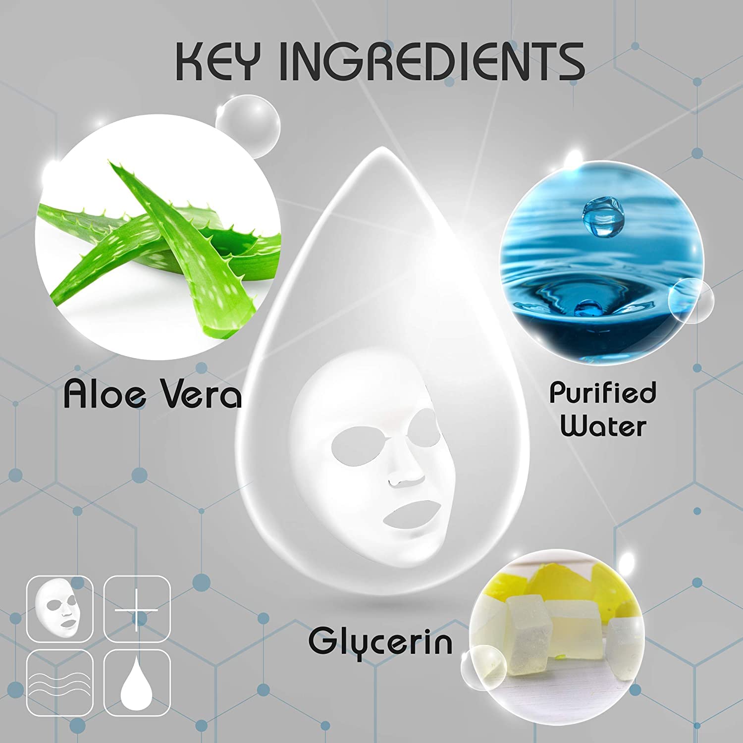 Aloe Vera Peel Off Face Mask for Girls - Deep Cleansing, Hydrating Natural Facial Mask for Acne & Blackhead Removal - Skin Care Treatment for Teens & Women - Perfect for Spa Nights & Self-Care Routines (1 Pack)