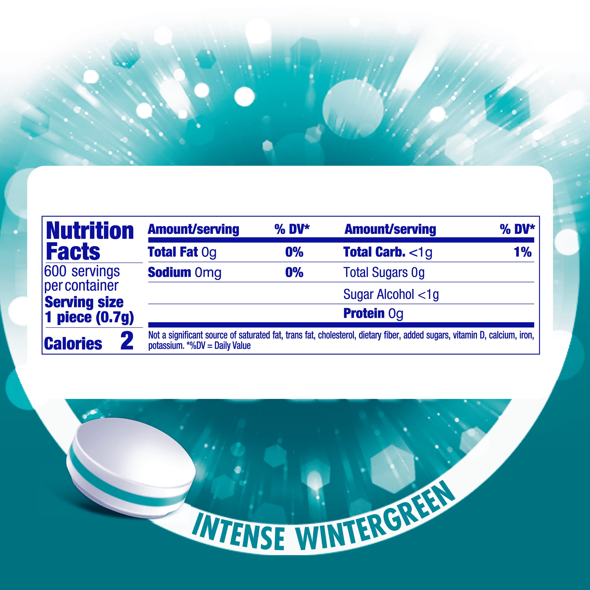 **Mentos Sugarfree Wintergreen Mints - 150 Count (Pack of 4 Bottles) | Fresh Breath, Long-Lasting Flavor | Perfect for Office, Travel & After Meals**