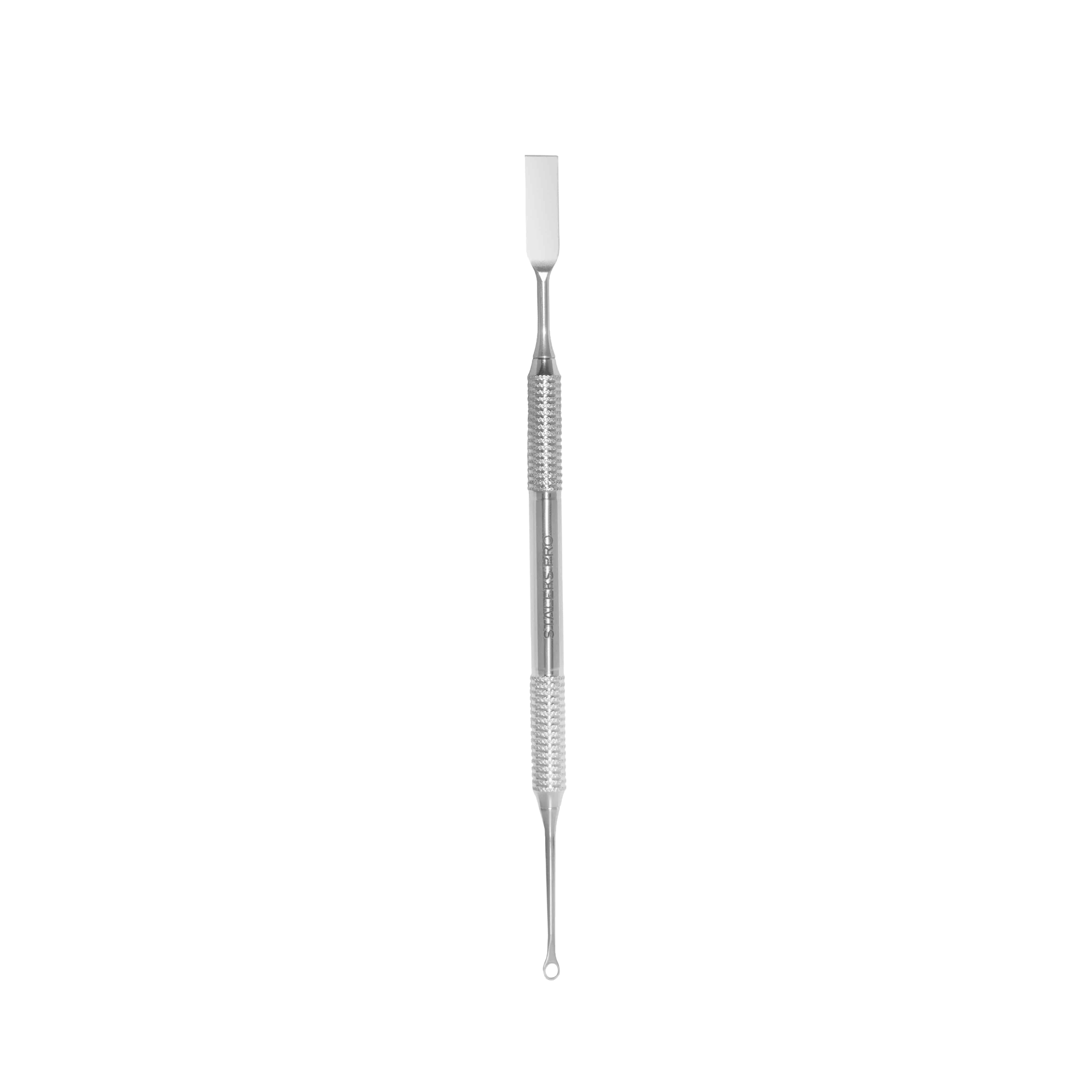 Staleks Expert 51 Manicure Pusher - Straight, Flat & Loop Cuticle Pusher for Professional Nail Care | Perfect for Salons & At-Home Nail Treatments