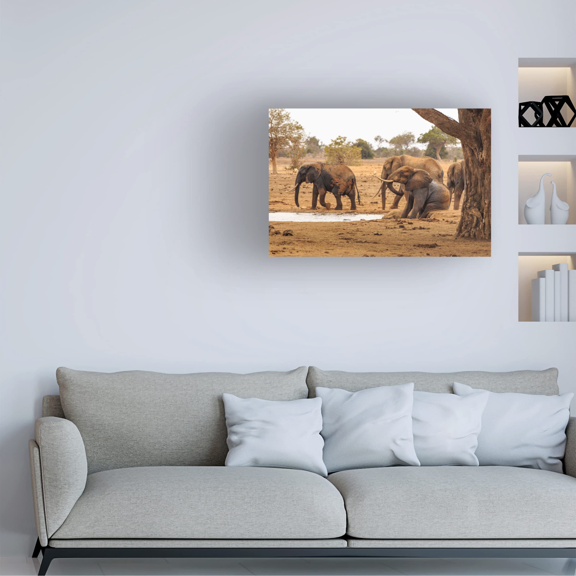 Massimo Mei 'Refreshing' Canvas Art Print - Modern Wall Decor for Living Room, Bedroom & Office - Trademark Fine Art Collection