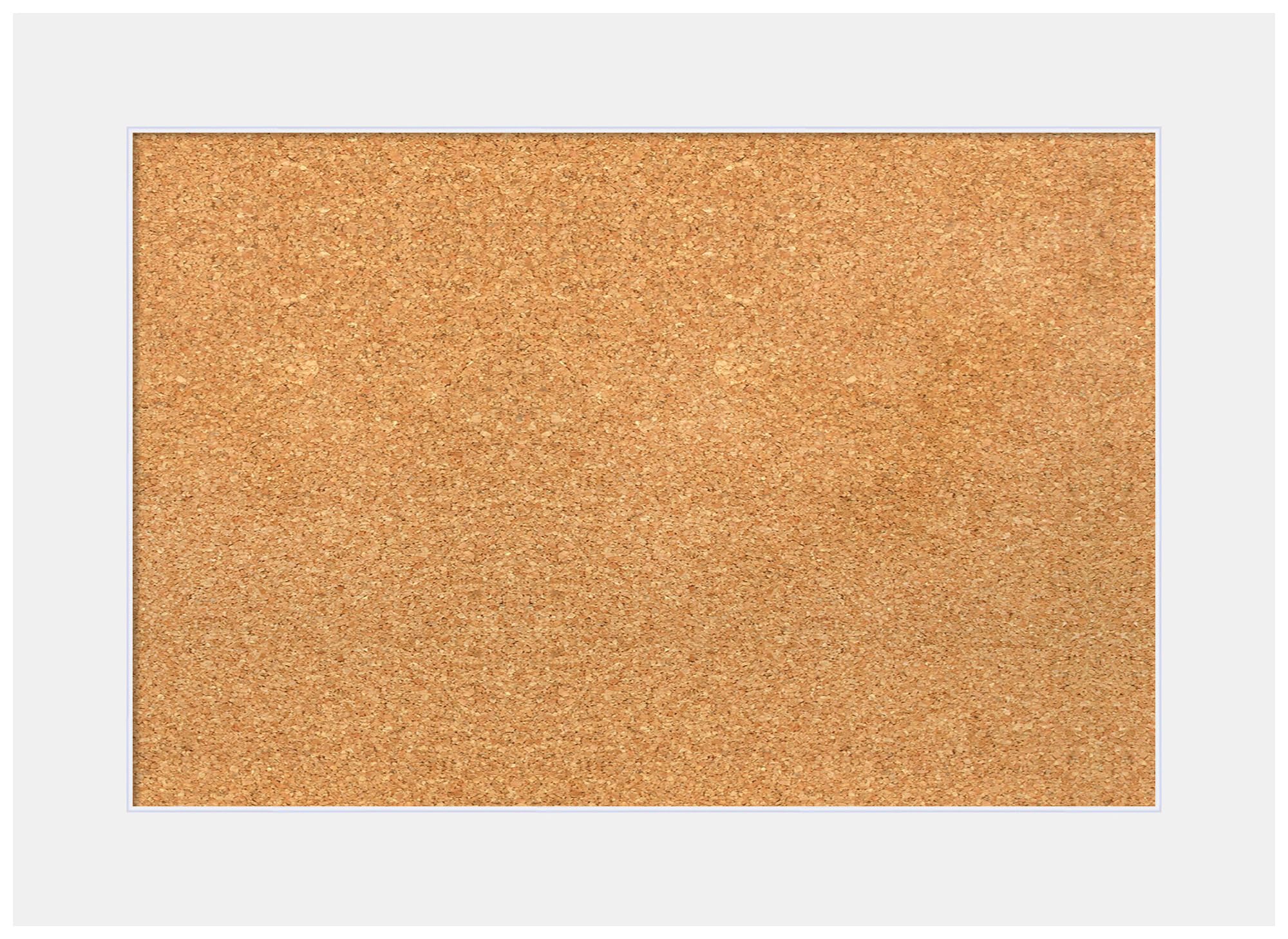 Amanti Art 21x29 Inch Natural Cork Board with White Wood Frame - Vision Board, Office Decor & Home Organization Pinboard | Perfect for Displaying Photos, Notes & Reminders in Home, Office or Dorm