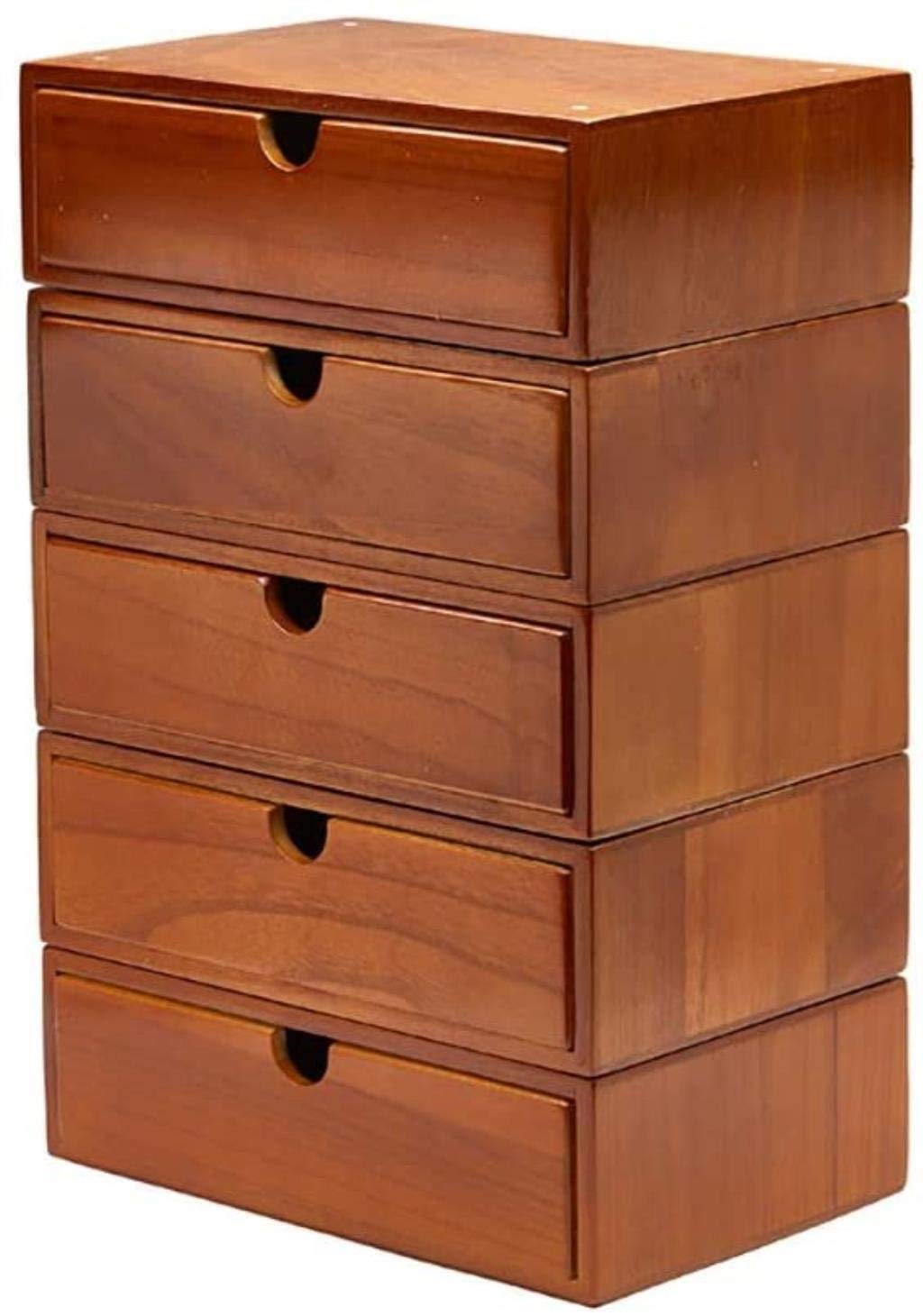 XBSXP 5-Layer Wooden Desktop File Storage Cabinet with Drawers - A1 Size Flat File Organizer for Office, Home & Studio | Perfect for Artwork, Documents & Stationery Storage