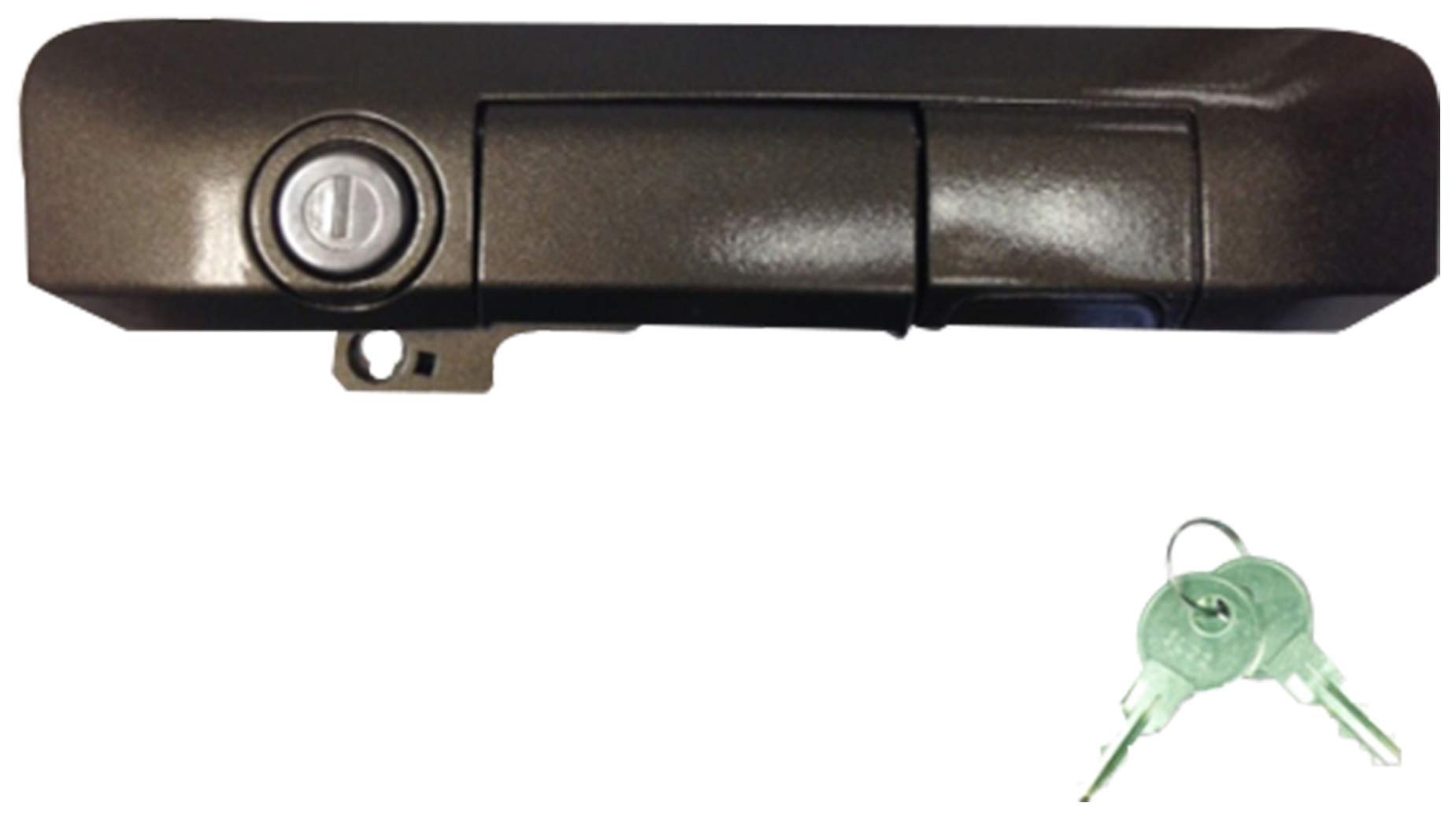 Pop & Lock PL5506 Manual Tailgate Lock for 2005-2015 Toyota Tacoma Trucks | Pyrite Mica Color | Secure Anti-Theft Protection | Perfect for Parking Lots, Construction Sites & Outdoor Adventures